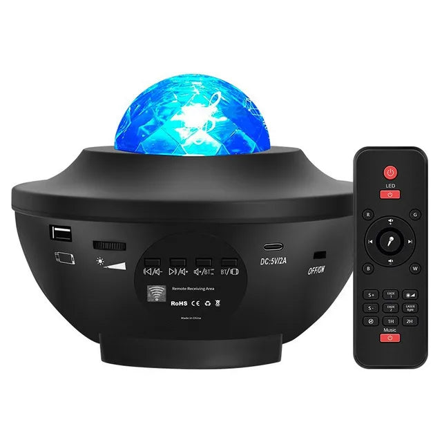 NEW!!!🔮🎁 StellarKrafts Bluetooth Galaxy Star Projector